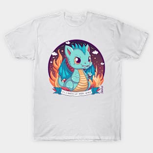 It's a Dragon Eat Knight World - Adorably Ferocious T-Shirt